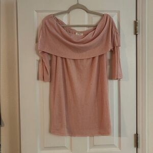 Umgee Blush Knit Top